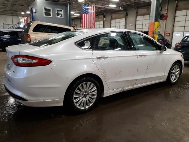 3FA6P0LU2ER121856 - 2014 FORD FUSION SE HYBRID WHITE photo 3