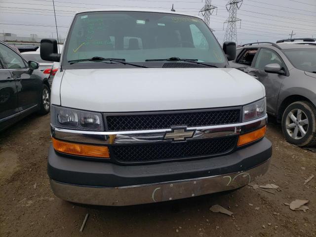 1GNSGCF40D1168020 - 2013 CHEVROLET EXPRESS G1 LT WHITE photo 5