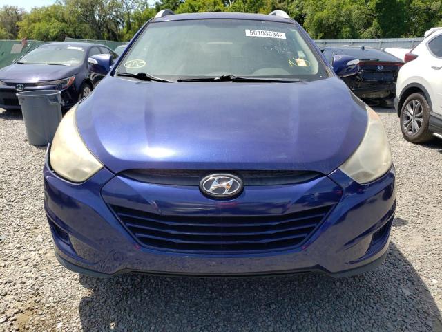 KM8JUCAC3CU534136 - 2012 HYUNDAI TUCSON GLS BLUE photo 5