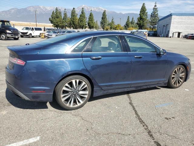 3LN6L5E99HR665654 - 2017 LINCOLN MKZ RESERVE ლურჯი ფოტო 3