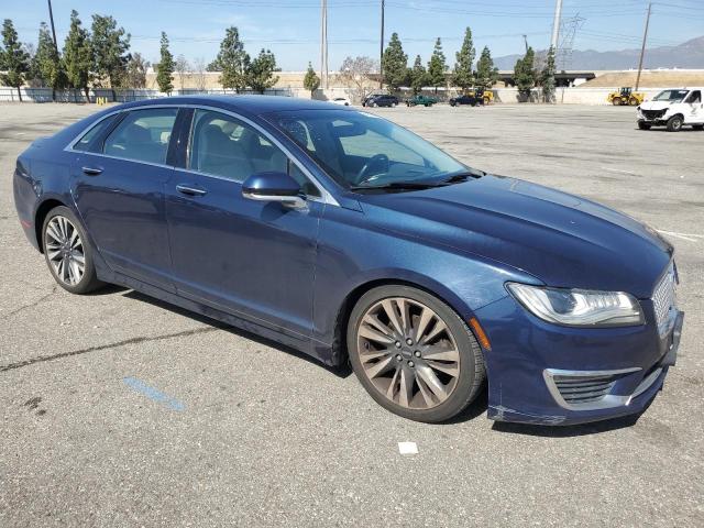 3LN6L5E99HR665654 - 2017 LINCOLN MKZ RESERVE ლურჯი ფოტო 4