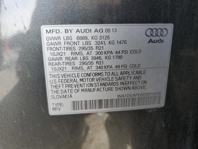 WA1DGAFE6DD016556 - 2013 AUDI Q7 PRESTIGE 灰色 照片 14