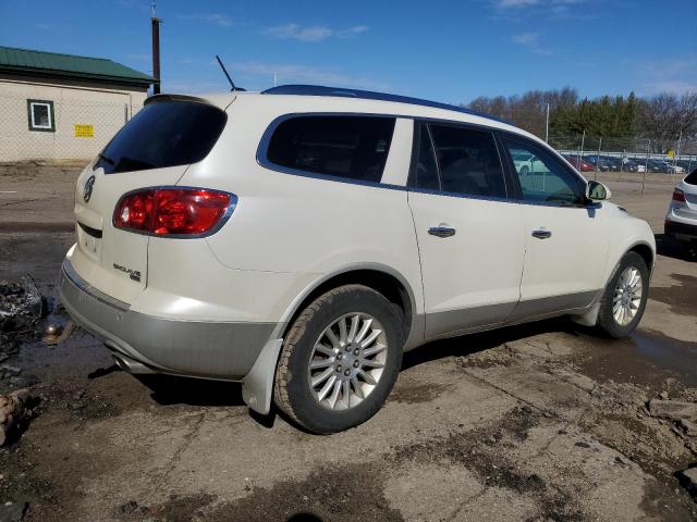 5GAKRBED2BJ161714 - 2011 BUICK ENCLAVE CXL WHITE photo 3