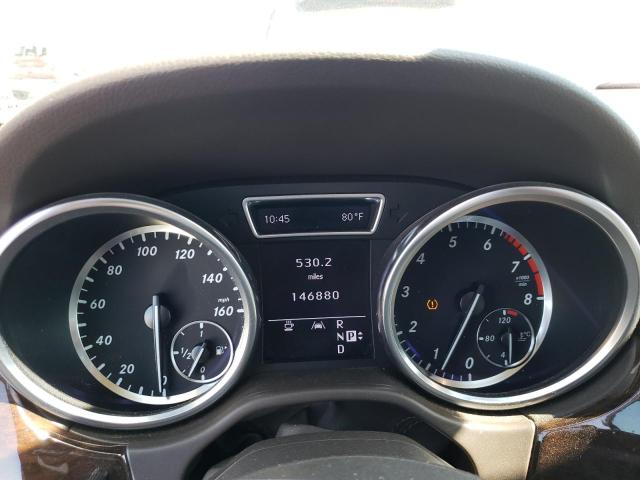 4JGDA5HB1CA038770 - 2012 MERCEDES-BENZ ML 350 4MATIC BLACK photo 9