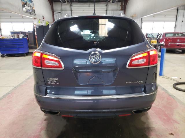 5GAKVCKD8DJ161743 - 2013 BUICK ENCLAVE BLUE photo 6
