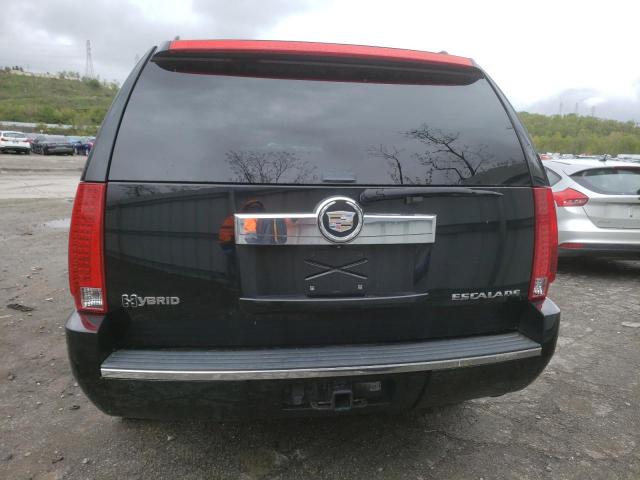 1GYS4EEJ0BR191472 - 2011 CADILLAC ESCALADE HYBRID BLACK photo 6