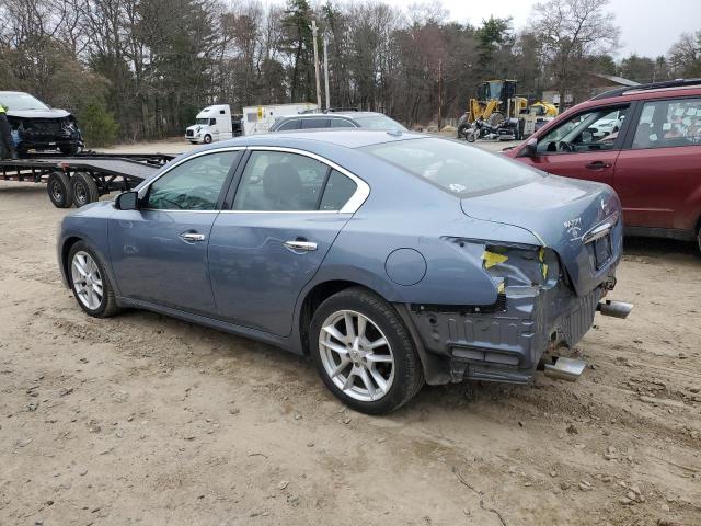 1N4AA5AP6AC812323 - 2010 NISSAN MAXIMA S BLUE photo 2