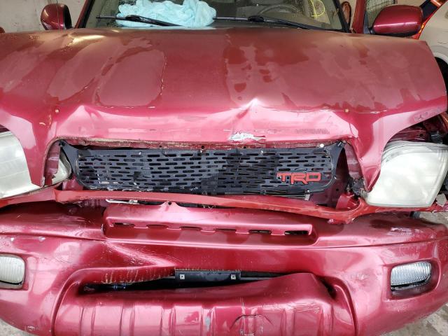 5TBBT44121S183791 - 2001 TOYOTA TUNDRA ACCESS CAB 红色 照片 11