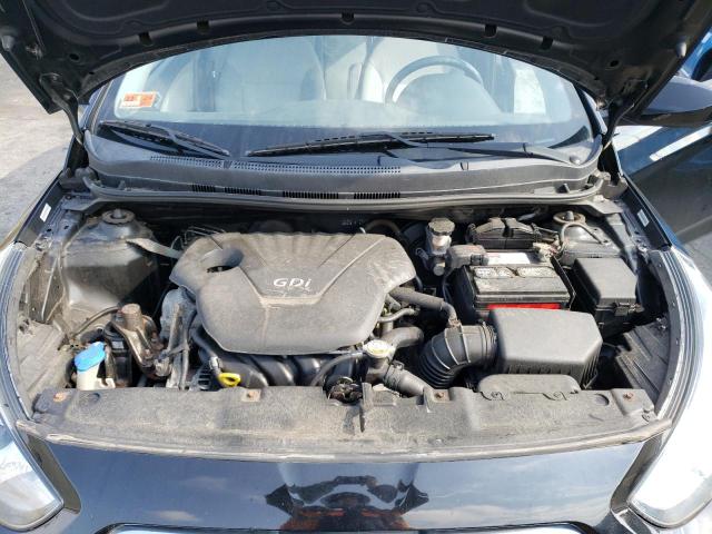 KMHCT4AE2DU312871 - 2013 HYUNDAI ACCENT GLS BLACK photo 11
