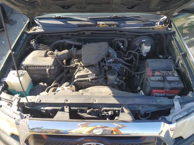 5TFTX4GN4EX030456 - 2014 TOYOTA TACOMA PRERUNNER ACCESS CAB GREEN photo 11