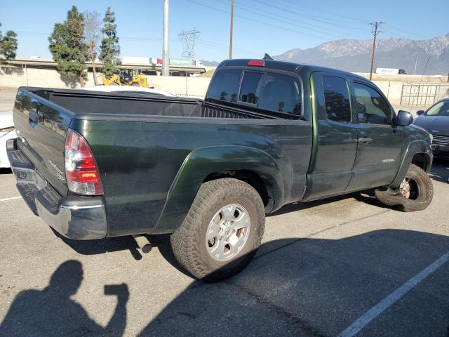 5TFTX4GN4EX030456 - 2014 TOYOTA TACOMA PRERUNNER ACCESS CAB GREEN photo 3