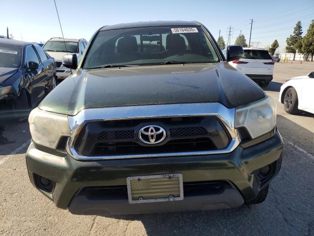5TFTX4GN4EX030456 - 2014 TOYOTA TACOMA PRERUNNER ACCESS CAB GREEN photo 5