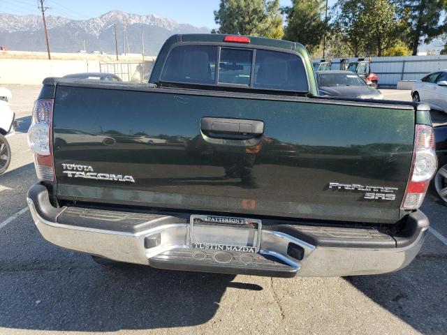 5TFTX4GN4EX030456 - 2014 TOYOTA TACOMA PRERUNNER ACCESS CAB GREEN photo 6