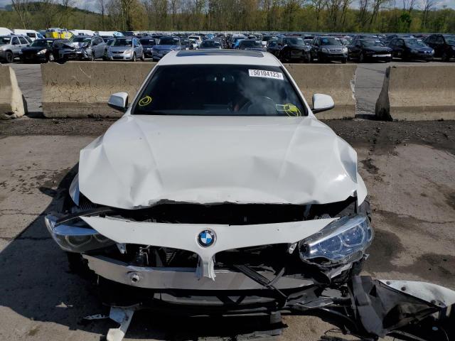 WBA4J3C55KBL06218 - 2019 BMW 430XI GRAN COUPE WHITE photo 5