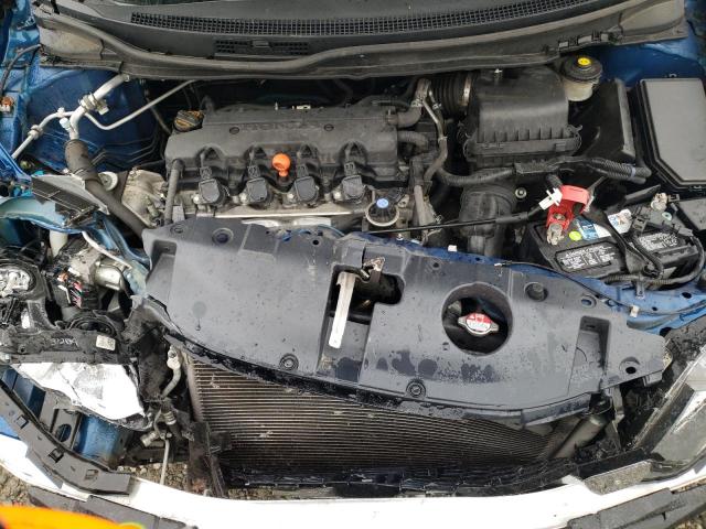 19XFB2F94EE251012 - 2014 HONDA CIVIC EXL ლურჯი ფოტო 11