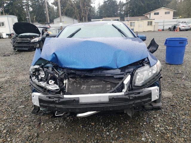 19XFB2F94EE251012 - 2014 HONDA CIVIC EXL BLUE photo 5