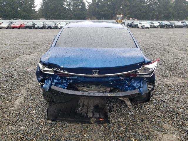 19XFB2F94EE251012 - 2014 HONDA CIVIC EXL ლურჯი ფოტო 6