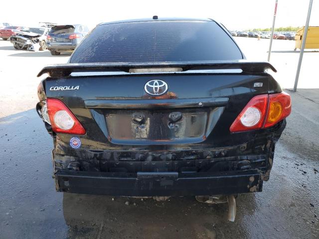 1NXBU4EE5AZ375879 - 2010 TOYOTA CORROLLA BASE BLACK photo 6