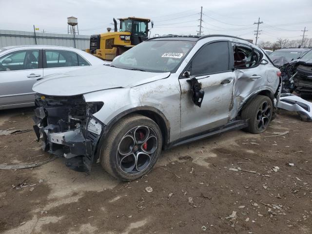 ZASPAKBN3K7C43447 - 2019 ALFA ROMEO STELVIO TI SILVER photo 1