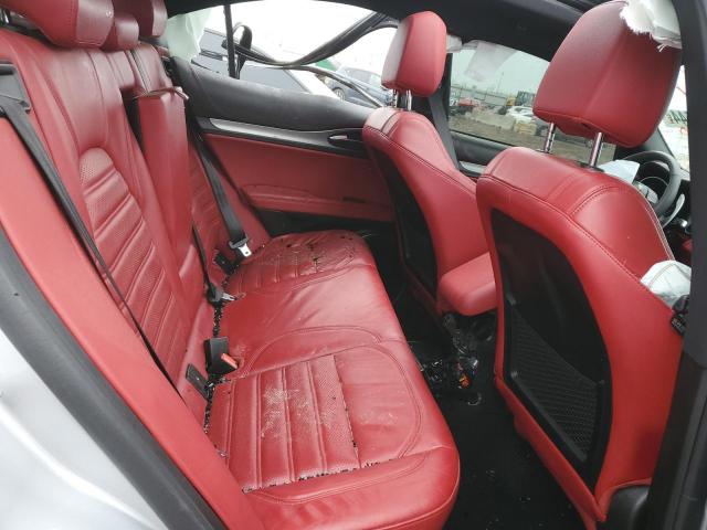 ZASPAKBN3K7C43447 - 2019 ALFA ROMEO STELVIO TI SILVER photo 11