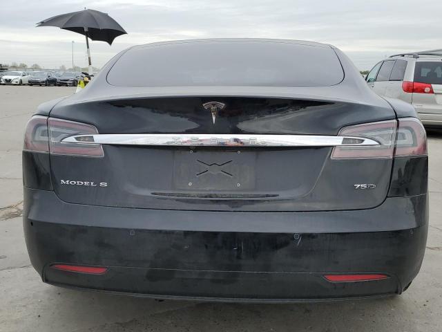 5YJSA1E29JF293521 - 2018 TESLA MODEL S BLACK photo 6