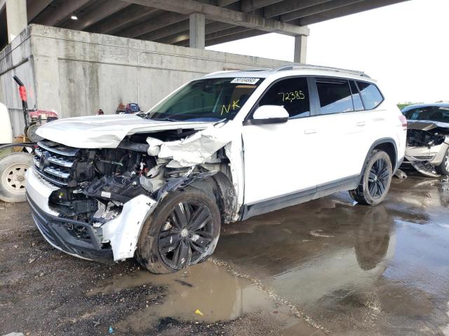 1V2ER2CA2KC610834 - 2019 VOLKSWAGEN ATLAS SEL WHITE photo 1
