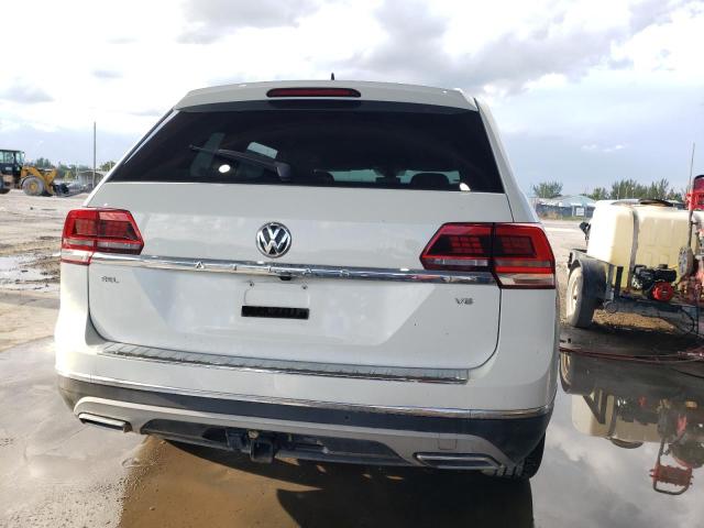 1V2ER2CA2KC610834 - 2019 VOLKSWAGEN ATLAS SEL WHITE photo 6