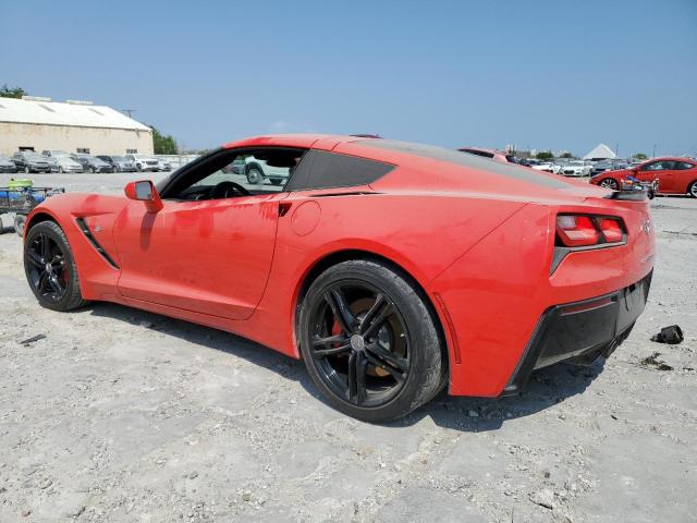 1G1YB2D74G5123435 - 2016 CHEVROLET CORVETTE STINGRAY 1LT RED photo 2