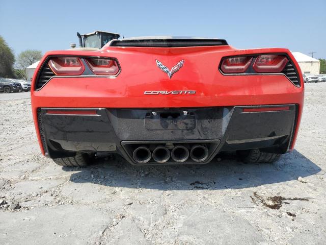 1G1YB2D74G5123435 - 2016 CHEVROLET CORVETTE STINGRAY 1LT RED photo 6