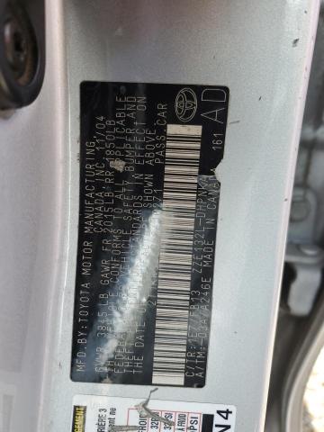 2T1KR32E05C410271 - 2005 TOYOTA COROLLA MA XR SILVER photo 12