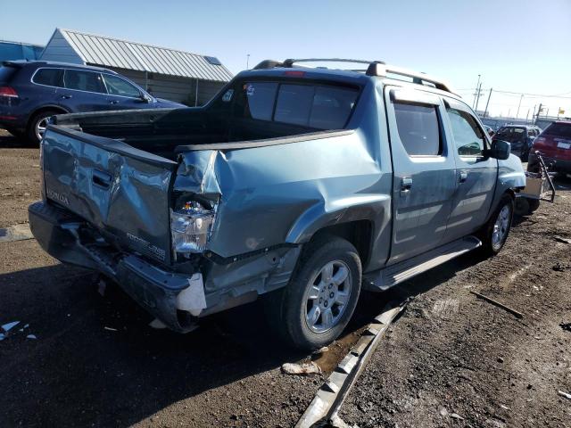 2HJYK16566H518295 - 2006 HONDA RIDGELINE RTL TEAL photo 3