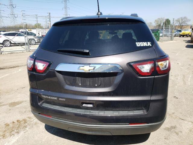 1GNKVFKD4HJ233261 - 2017 CHEVROLET TRAVERSE LS CHARCOAL photo 6