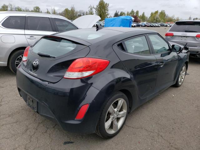 KMHTC6AD4DU148204 - 2013 HYUNDAI VELOSTER BLACK photo 3