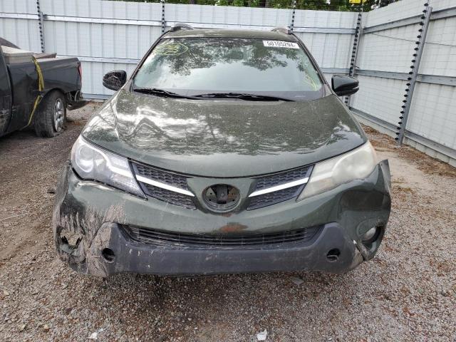 JTMWFREV3D5005784 - 2013 TOYOTA RAV4 XLE GREEN photo 5