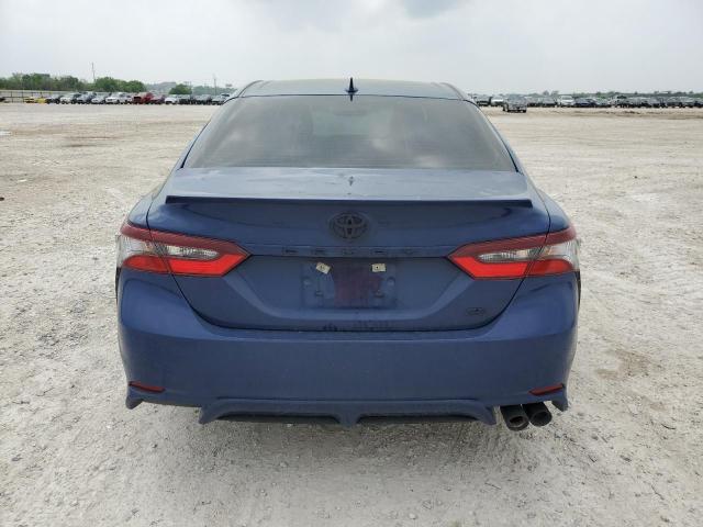 4T1T11AK3PU082658 - 2023 TOYOTA CAMRY SE NIGHT SHADE BLUE photo 6