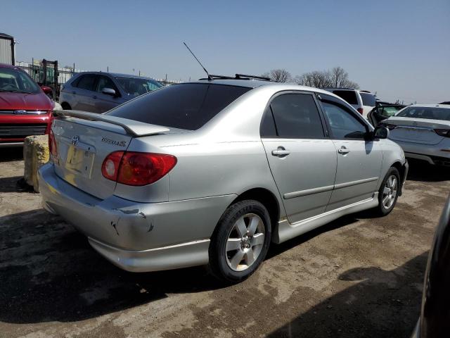 1NXBR32E64Z322063 - 2004 TOYOTA COROLLA CE SILVER photo 3