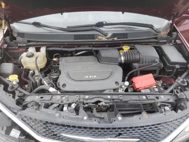 2C4RC1BG8HR510046 - 2017 CHRYSLER PACIFICA TOURING L 勃艮第红 照片 12
