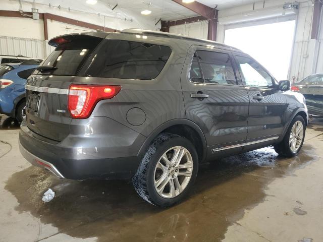 1FM5K8D8XGGC95040 - 2016 FORD EXPLORER XLT GRAY photo 3