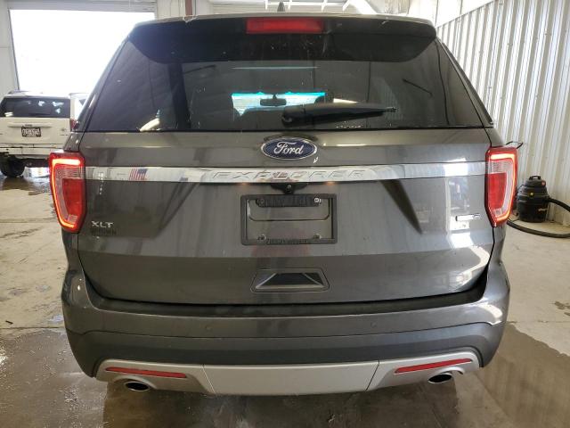 1FM5K8D8XGGC95040 - 2016 FORD EXPLORER XLT GRAY photo 6