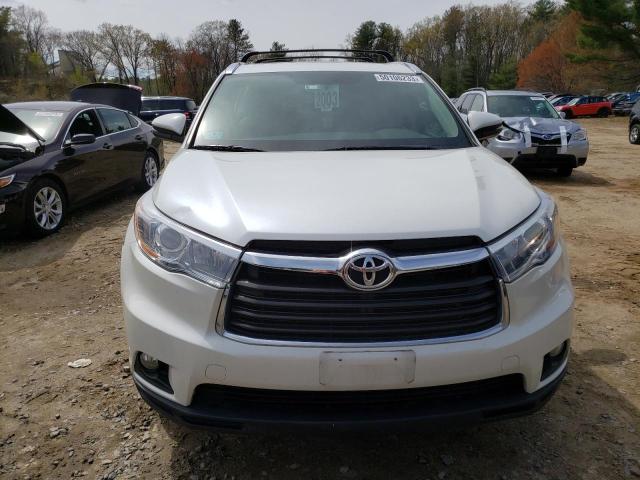 5TDJKRFH5GS307669 - 2016 TOYOTA HIGHLANDER XLE Սպիտակ լուսանկար 5