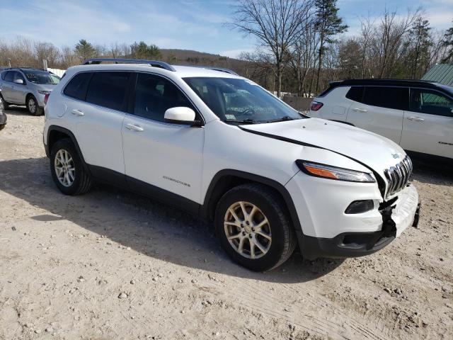 1C4PJMCS5EW183951 - 2014 JEEP CHEROKEE LATITUDE WHITE photo 4