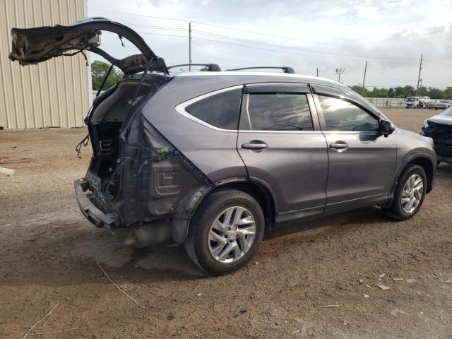 2HKRM4H78FH641235 - 2015 HONDA CR-V EXL GRAY photo 3