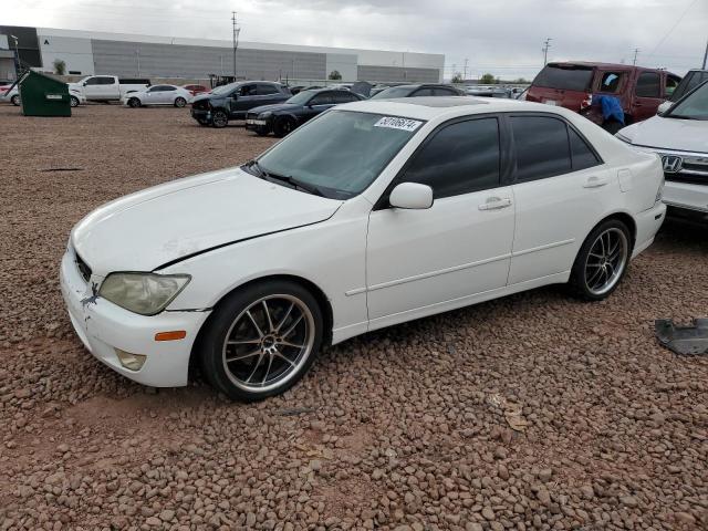 JTHBD182410028375 - 2001 LEXUS IS 300 WHITE photo 1