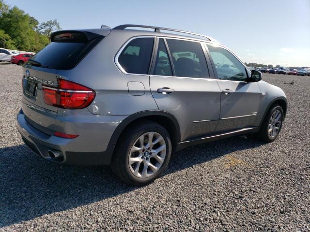 5UXZV4C53D0E10855 - 2013 BMW X5 XDRIVE35I GRAY photo 3