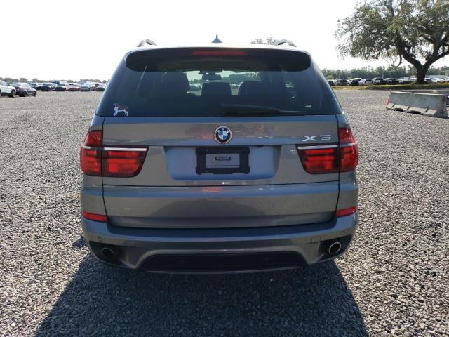 5UXZV4C53D0E10855 - 2013 BMW X5 XDRIVE35I GRAY photo 6