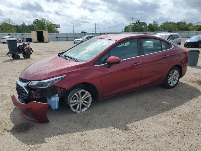 1G1BE5SM7K7125426 - 2019 CHEVROLET CRUZE LT MAROON photo 1