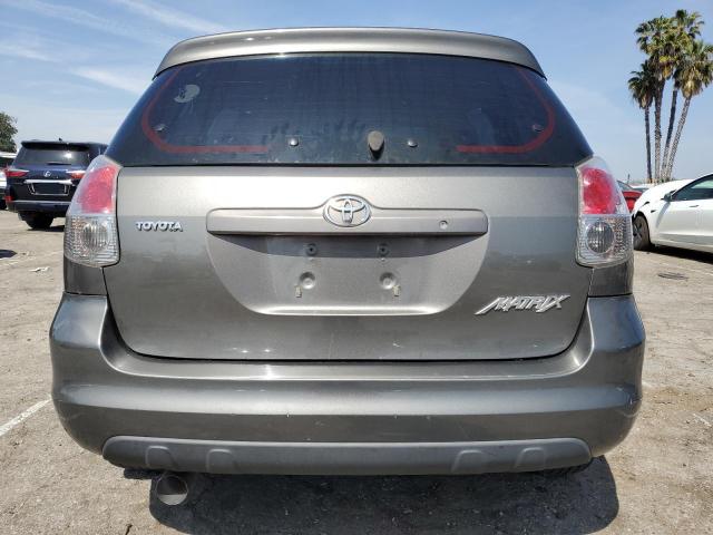 2T1KR32E28C703481 - 2008 TOYOTA COROLLA MA XR GRAY photo 6
