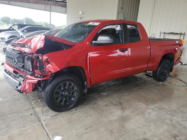 5TFRY5F11LX268418 - 2020 TOYOTA TUNDRA DOUBLE CAB SR/SR5 RED photo 1