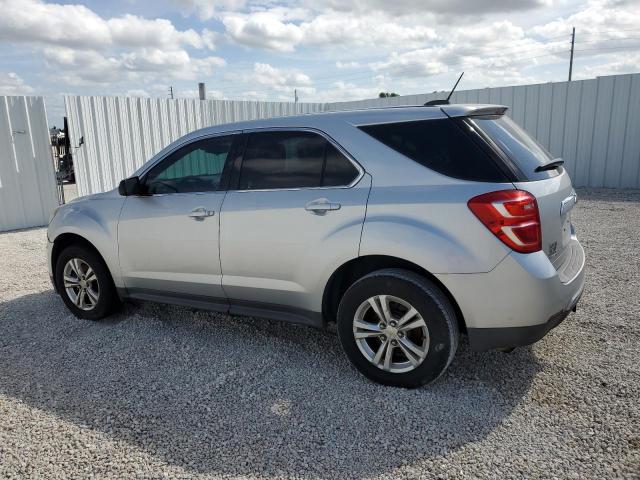 2GNALBEK6H1511608 - 2017 CHEVROLET EQUINOX LS SILVER photo 2