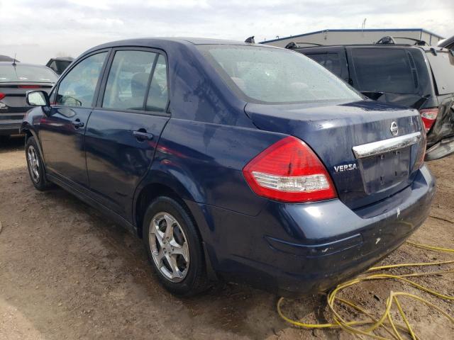 3N1BC11E49L442184 - 2009 NISSAN VERSA S BLUE photo 2